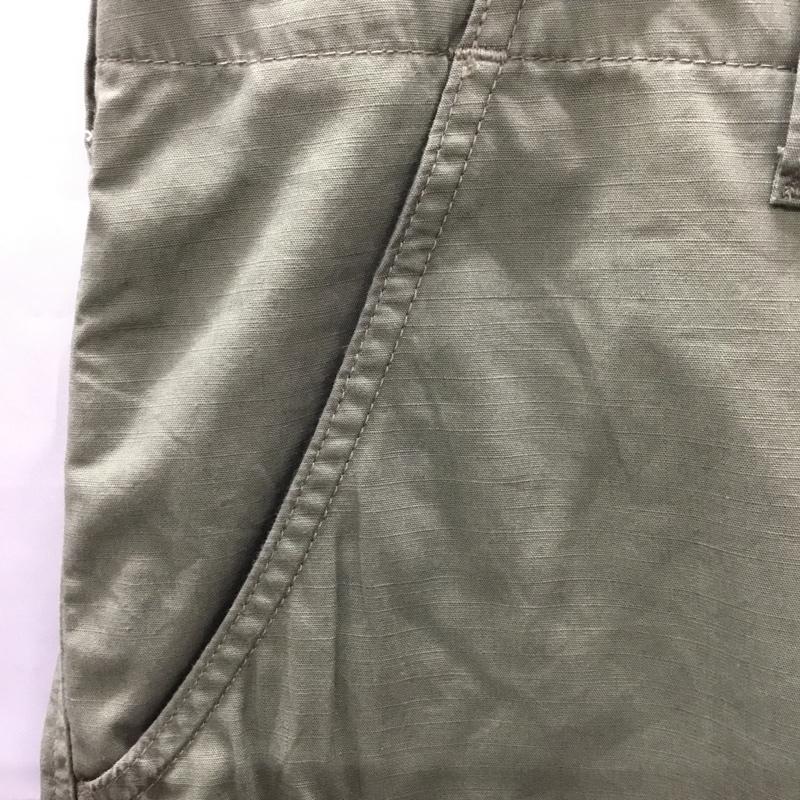 アルファインダストリー Alpha Industries パンツ ショートパンツ XL 無地 カーキ / カーキ /  メンズ USED 古着 中古 10108758