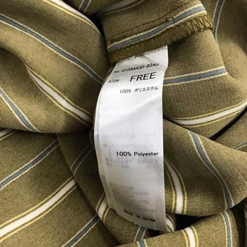 マウジー MOUSSY ワンピース ロングスカート 010AAA30-8340 FREE ストライプ マルチカラー / マルチカラー /  レディース USED 古着 中古 10124886