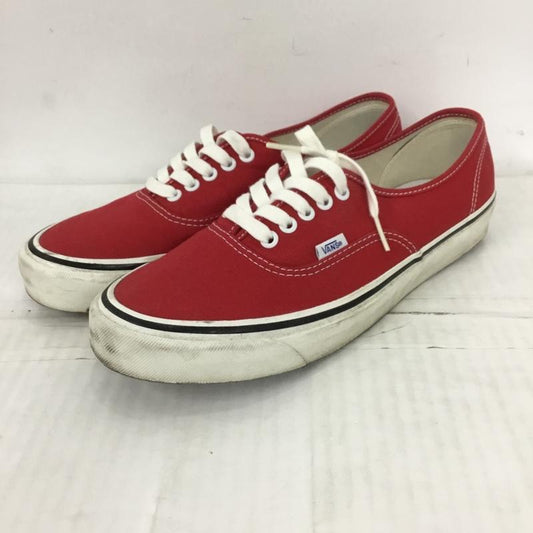 バンズ VANS スニーカー スニーカー 507452 28.5cm ローカット 28.5cm ロゴ、文字 赤 / レッド / X 白 / ホワイト /  メンズ USED 古着 中古 10123459