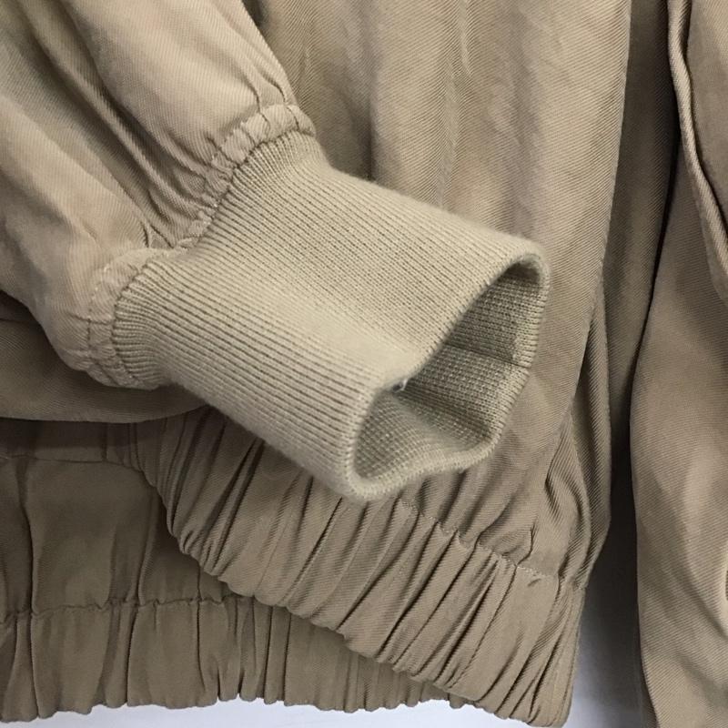 アズールバイマウジー AZUL BY MOUSSY ジャケット、上着 ジャケット、ブレザー 250DSM30-085C COLLARLESS ZIP BLOUSON カラーレスジップブルゾン M 無地 茶 / ブラウン /  レディース USED 古着 中古 10142763