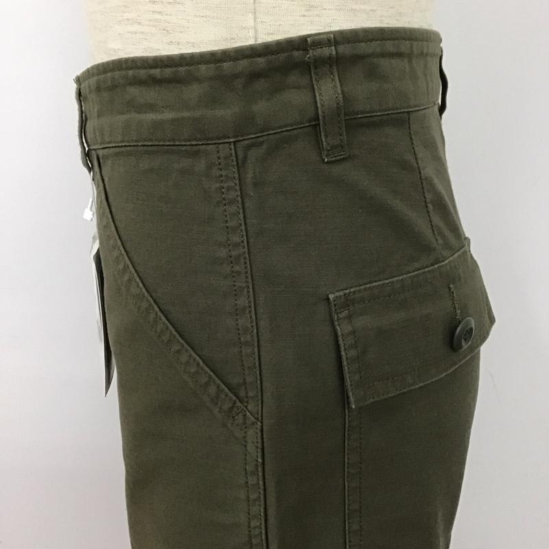 ビューティアンドユースユナイテッドアローズ BEAUTY&YOUTH UNITED ARROWS パンツ デニム、ジーンズ 1614-699-4909-6730 カジュアルジーンズ スリムパンツ ミリタリーパンツ S 無地 カーキ / カーキ /  レディース USED 古着 中古 10107191