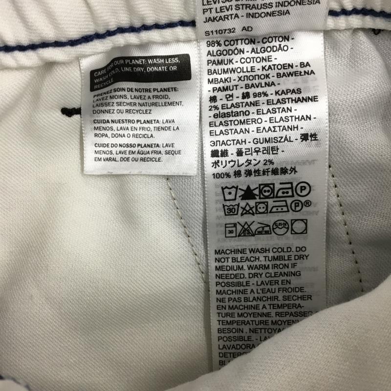 リーバイス Levi s パンツ ショートパンツ ハーフパンツ ショートパンツ カジュアルパンツ L 無地 黒 / ブラック /  メンズ USED 古着 中古 10108396