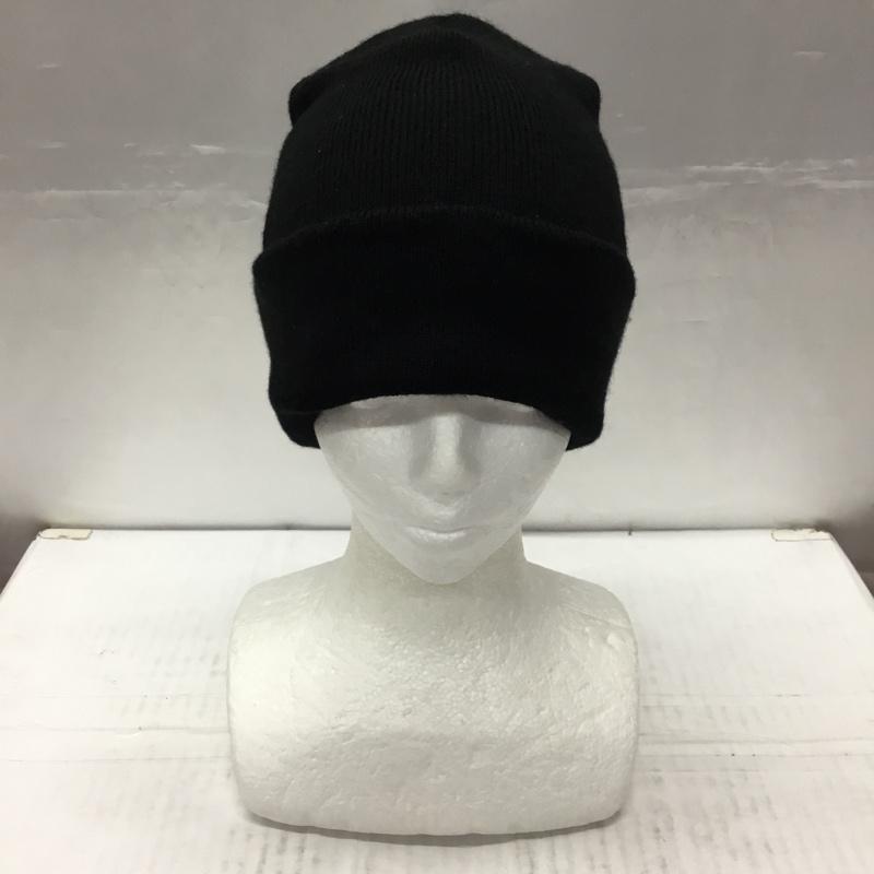 ニューエラ NEW ERA 帽子 ニット帽 ビーニー ワンポイント 黒 / ブラック /  メンズ USED 古着 中古 10107895