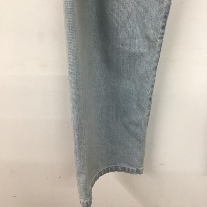 ローリーズファーム LOWRYS FARM パンツ デニム、ジーンズ L 無地 水色 / ライトブルー /  レディース USED 古着 中古 10144032