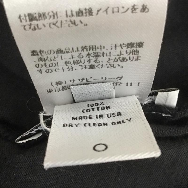 ジ エルダー ステーツマン The Elder Statesman Tシャツ 半袖 2920900117 クルーネック S ワンポイント 黒 / ブラック /  メンズ USED 古着 中古 10107175