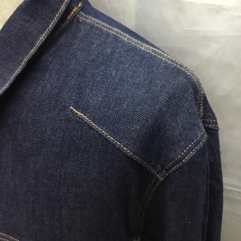 リーバイストラウスアンドコー Levi Strauss & co. ジャケット、上着 ジャケット、ブレザー デニムジャケット カラージャケット 長袖ジャケット ブルゾン Gジャン S 無地 インディゴ / インディゴ /  メンズ USED 古着 中古 10120133
