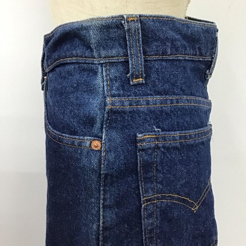 リーバイス Levi s パンツ デニム、ジーンズ 610-0217 USA製 90年代 W27 L32 27インチ 無地 青 / ブルー /  レディース USED 古着 中古 10118724