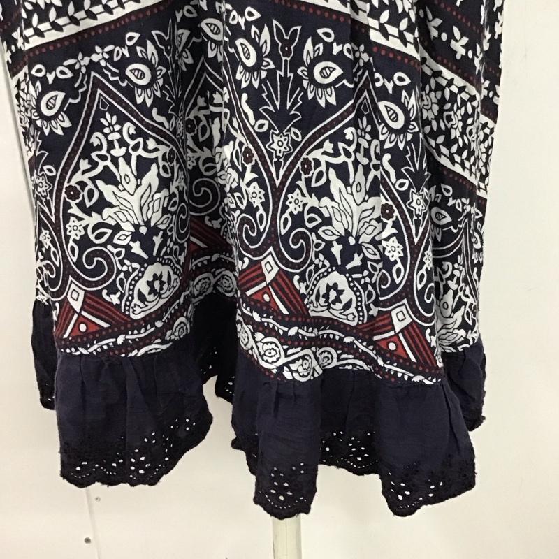 ビームスボーイ BEAMS BOY ワンピース ひざ丈スカート 総柄 マルチカラー / マルチカラー /  レディース USED 古着 中古 10124892