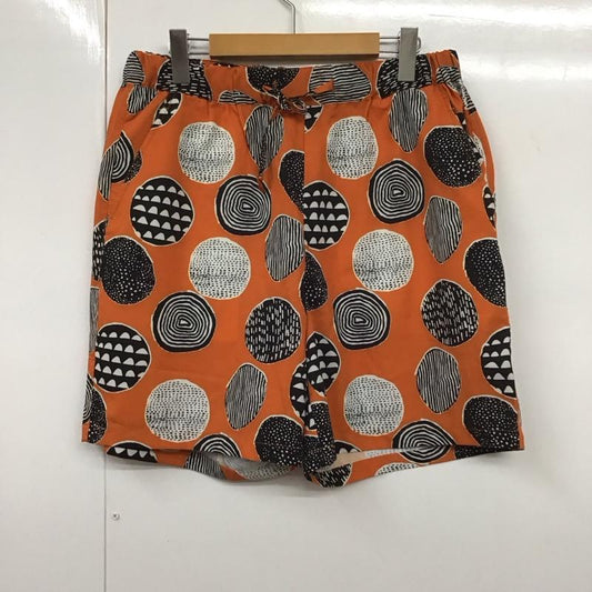 エディフィス EDIFICE パンツ ショートパンツ ショートパンツ ハーフパンツ カジュアルパンツ L プリント 橙 / オレンジ /  メンズ USED 古着 中古 10130354