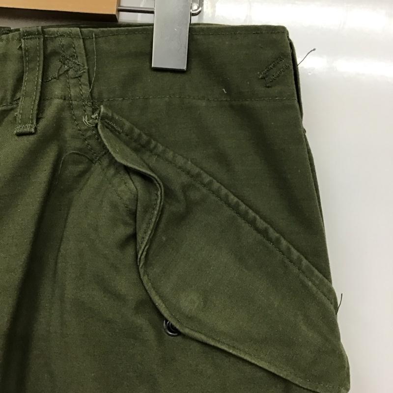 古着 USED パンツ ワークパンツ、ペインターパンツ ミリタリー カーゴパンツ M65 70年代 8415-00-782-2952 無地 カーキ / カーキ /  メンズ USED 古着 中古 10113933