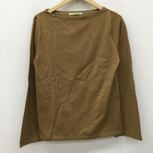 カレンソロジー Curensology カットソー 長袖 FREE 無地 茶 / ブラウン /  レディース USED 古着 中古 10135993