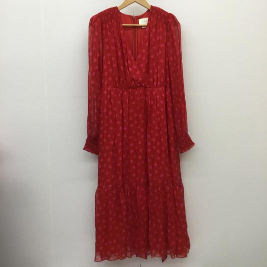 ケイトスペード Kate Spade ワンピース ロングスカート 4  赤 / レッド /  レディース USED 古着 中古 10110719