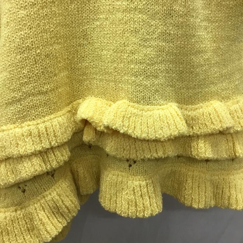 ダズリン dazzlin パンツ ショートパンツ ショートパンツ ハーフパンツ カジュアルパンツ M 無地 黄 / イエロー /  レディース USED 古着 中古 10114292