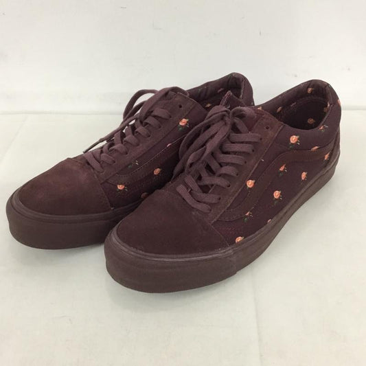 バンズ VANS スニーカー スニーカー 721278 28cm ローカット 28.0cm 花柄 紫 / パープル /  メンズ USED 古着 中古 10131673