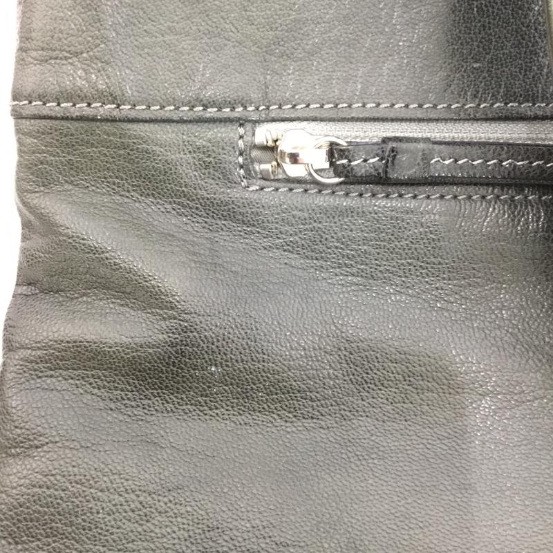 マーガレット・ハウエルアイデア MARGARET HOWELL idea トートバッグ トートバッグ レザー 無地 カーキ / カーキ /  レディース USED 古着 中古 10140436