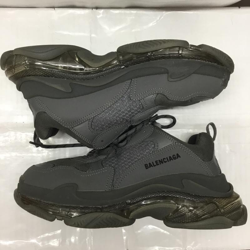 バレンシアガ BALENCIAGA スニーカー スニーカー 541624 TRIPLE S 27.5cm 27.5cm ロゴ、文字 灰 / グレー /  メンズ USED 古着 中古 10106260