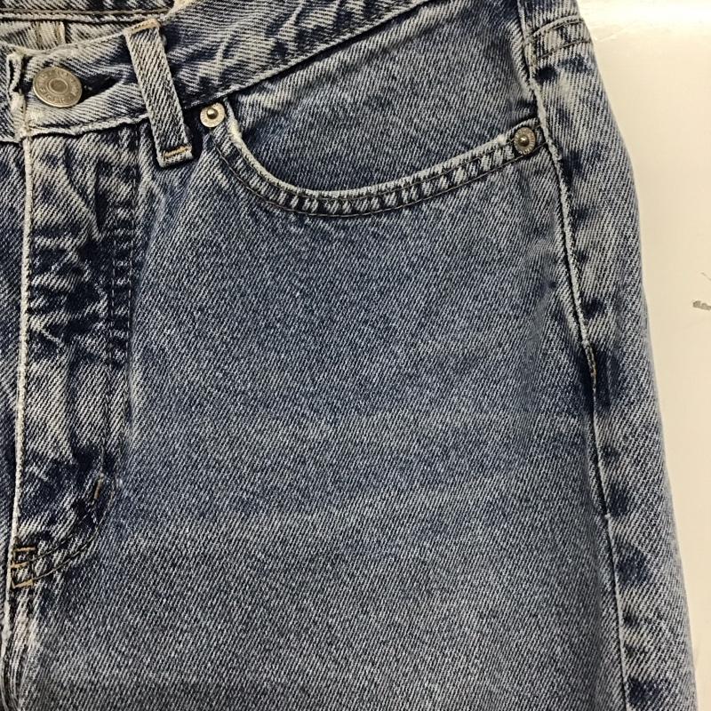 トミーヒルフィガー TOMMY HILFIGER パンツ デニム、ジーンズ デニムパンツ スリムパンツ カジュアルパンツ 8 ロゴ、文字 インディゴ / インディゴ /  メンズ USED 古着 中古 10138937