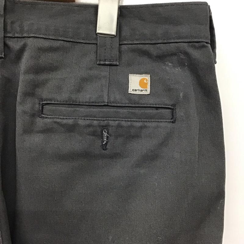 カーハート Carhartt パンツ ワークパンツ、ペインターパンツ 無地 灰 / グレー /  メンズ USED 古着 中古 10145760