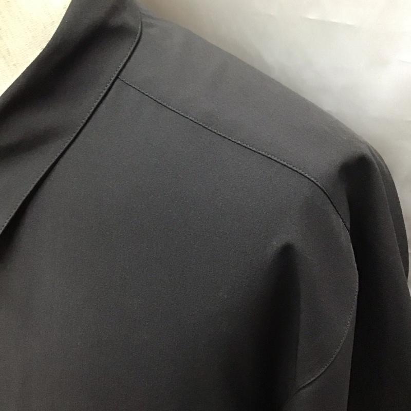 ザラ ZARA シャツ、ブラウス 半袖 半袖シャツ カラーシャツ 半袖カットソー 無地シャツ XL 無地 黒 / ブラック /  メンズ USED 古着 中古 10117430