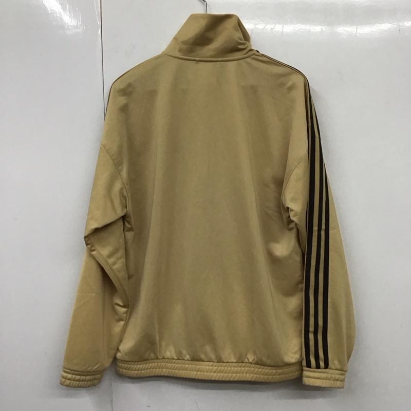 アディダス adidas ジャケット、上着 ジャンパー、ブルゾン jl8399 ジップアップジャケット トラックジャケット M ロゴ、文字 黄 / イエロー /  メンズ USED 古着 中古 10130731