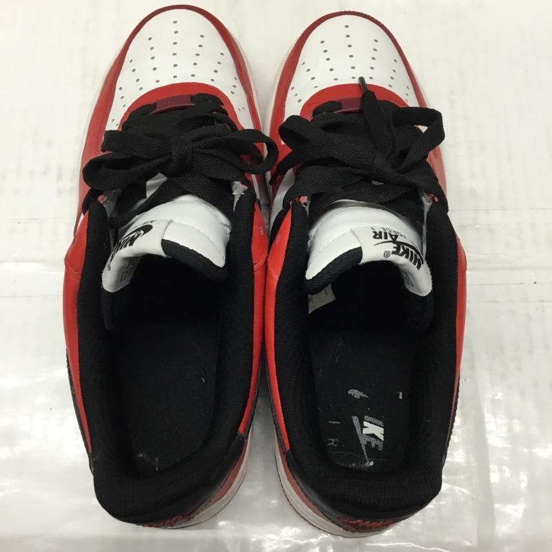 ナイキ NIKE スニーカー スニーカー AQ3778-992 BY YOU AIR FORCE1 28cm 箱有 28.0cm ロゴ、文字 白 / ホワイト / X 赤 / レッド / X 黒 / ブラック /  メンズ USED 古着 中古 10108074
