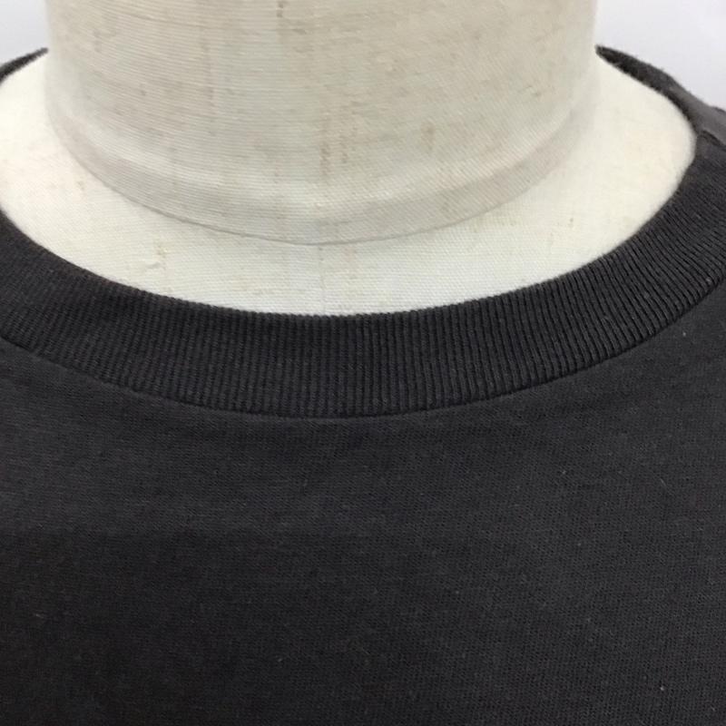 スタンダード カリフォルニア STANDARD CALIFORNIA Tシャツ 半袖 クルーネック バックプリント L ロゴ、文字 黒 / ブラック /  メンズ USED 古着 中古 10123006