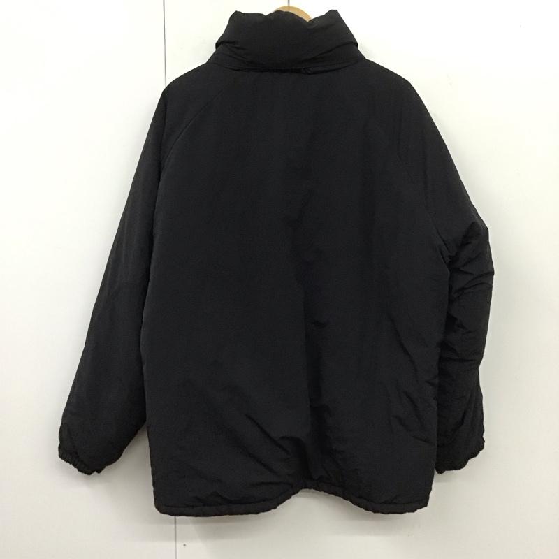フリークスストア FREAK S STORE ジャケット、上着 ジャンパー、ブルゾン ジップアップジャケット ナイロンジャケット アウター ダウンジャケット L 無地 黒 / ブラック /  メンズ USED 古着 中古 10132638
