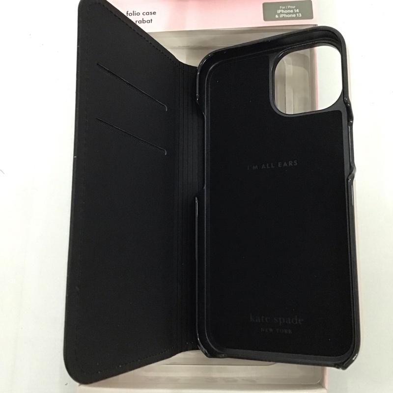 ケイトスペード Kate Spade ファッション小物 ファッション小物 KSIPH-254-PLVMB iPhone14 手帳型 iPhoneケース 無地 桃 / ピンク /  レディース USED 古着 中古 10122848
