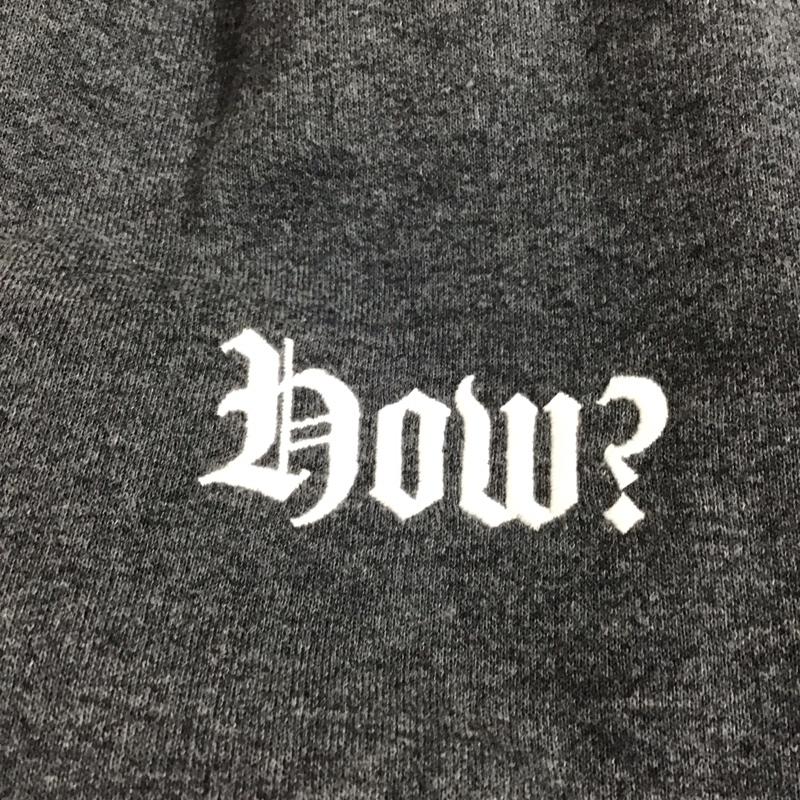 トゥデイエディション TODAY edition パンツ ワークパンツ、ペインターパンツ ワークパンツ ワイドパンツ カジュアルパンツ スウェットパンツ L ロゴ、文字 ダークグレー / ダークグレー /  メンズ USED 古着 中古 10150989