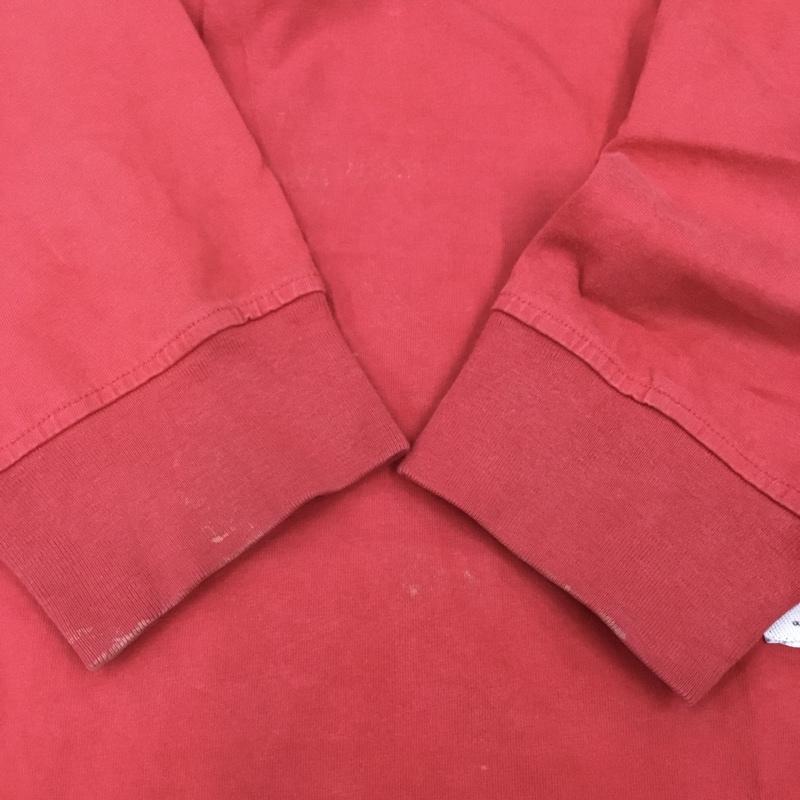 シュプリーム Supreme カットソー 長袖 19AW トレードマークロングスリーブ トップ ロンT バックプリント 長袖カットソー L ロゴ、文字 赤 / レッド /  メンズ USED 古着 中古 10120279