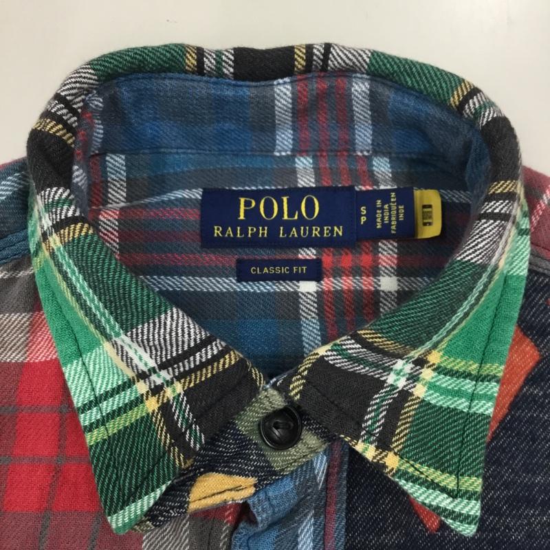 ポロラルフローレン POLO RALPH LAUREN シャツ、ブラウス 長袖 長袖シャツ カラーシャツ ポケットシャツ 長袖カットソー インディアン柄シャツ S ネイティブ柄 マルチカラー / マルチカラー /  メンズ USED 古着 中古 10115631