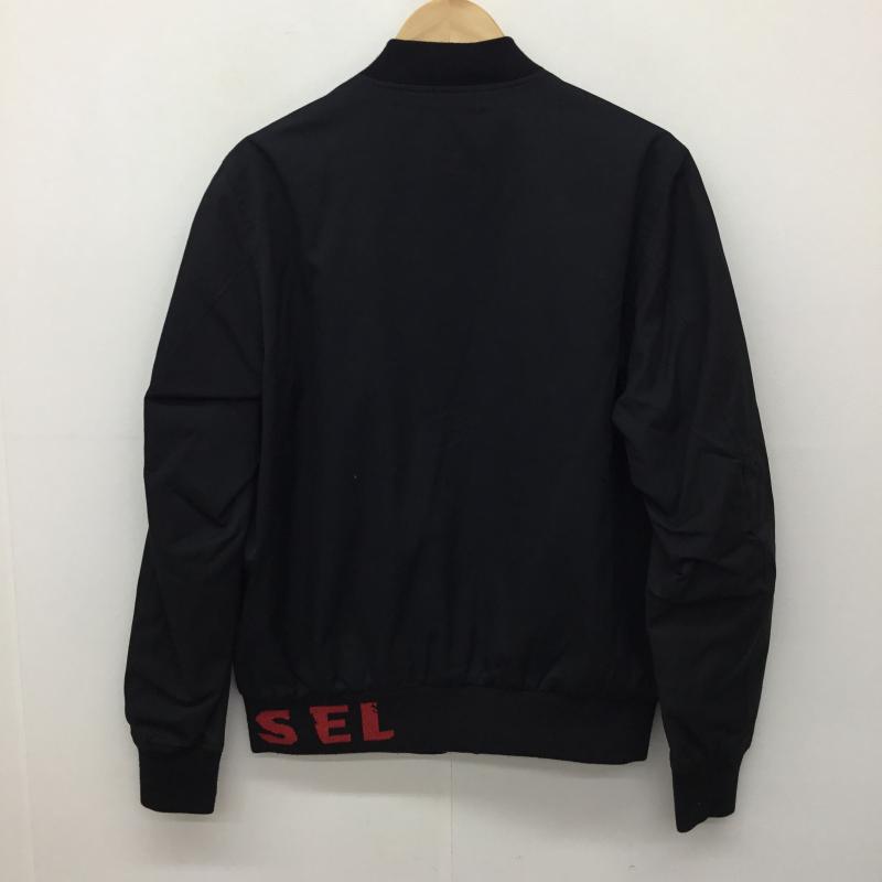 ディーゼル DIESEL ジャケット、上着 ジャンパー、ブルゾン M 無地 黒 / ブラック /  メンズ USED 古着 中古 10137700