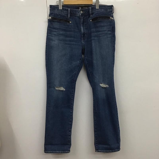 ジーユー GU パンツ デニム、ジーンズ 321-351032 UNDERCOVER スリムダメージジーンズ XL ダメージ加工 青 / ブルー /  メンズ USED 古着 中古 10107060