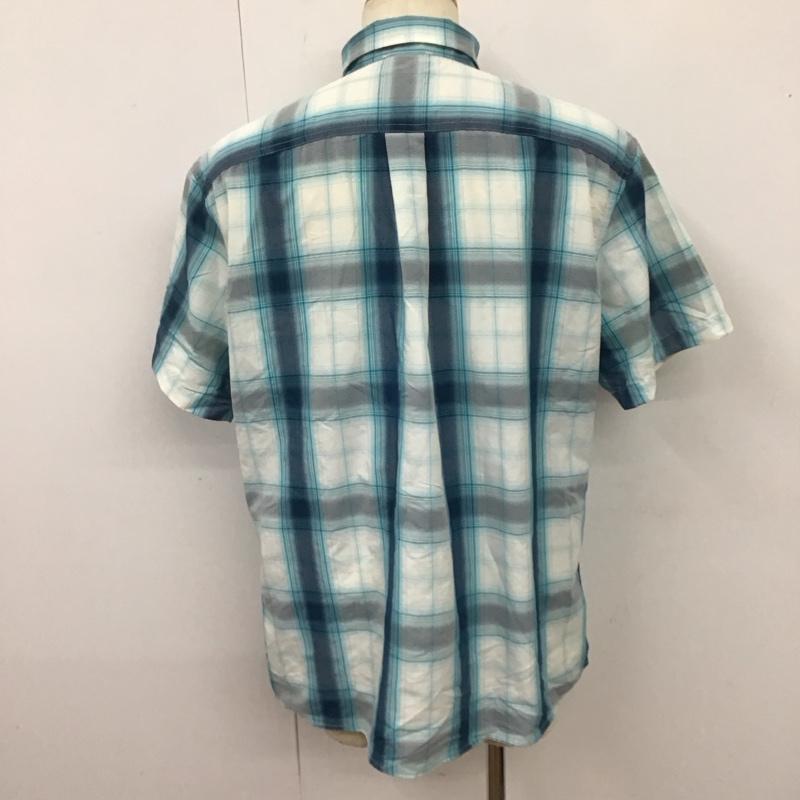 エディーバウアー Eddie Bauer シャツ、ブラウス 半袖 半袖シャツ カラーシャツ 半袖カットソー チェックシャツ L 総柄 マルチカラー / マルチカラー /  メンズ USED 古着 中古 10115304