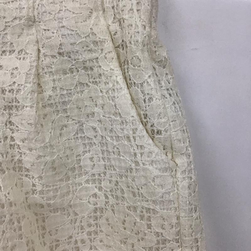 ミスティウーマン mysty woman パンツ ショートパンツ M 無地 オフホワイト / オフホワイト /  レディース USED 古着 中古 10130313