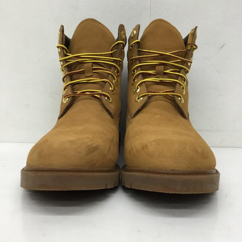 ティンバーランド Timberland ブーツ ショートブーツ TB1A27TP231 27.0cm ロゴ、文字 茶 / ブラウン /  メンズ USED 古着 中古 10140919
