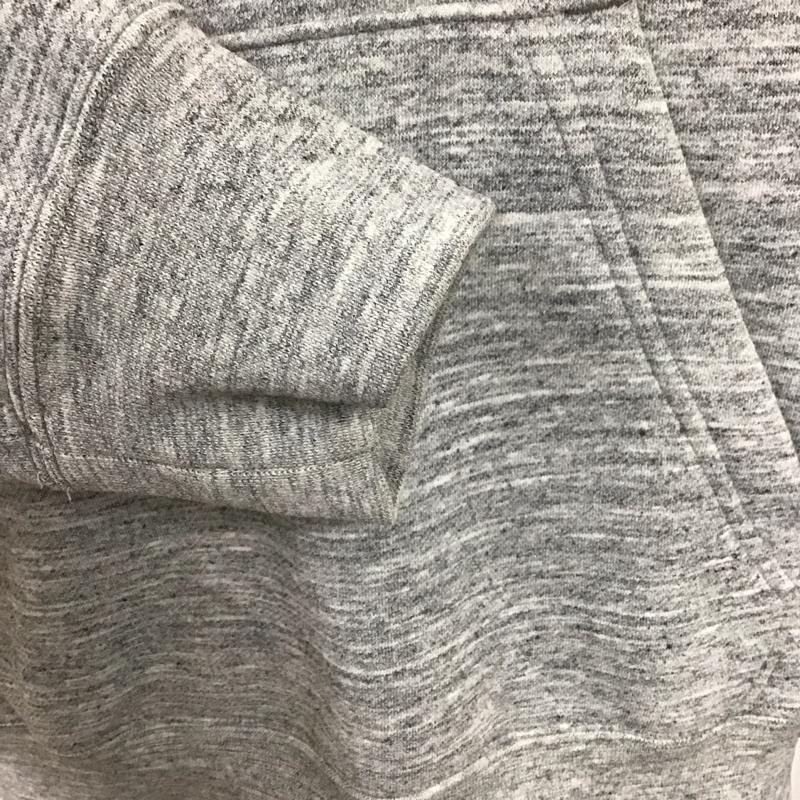 ザノースフェイス THE NORTH FACE パーカー 長袖 nt12103z 長袖パーカー フード付きパーカー プルオーバーパーカー M ロゴ、文字 灰 / グレー /  メンズ USED 古着 中古 10107681