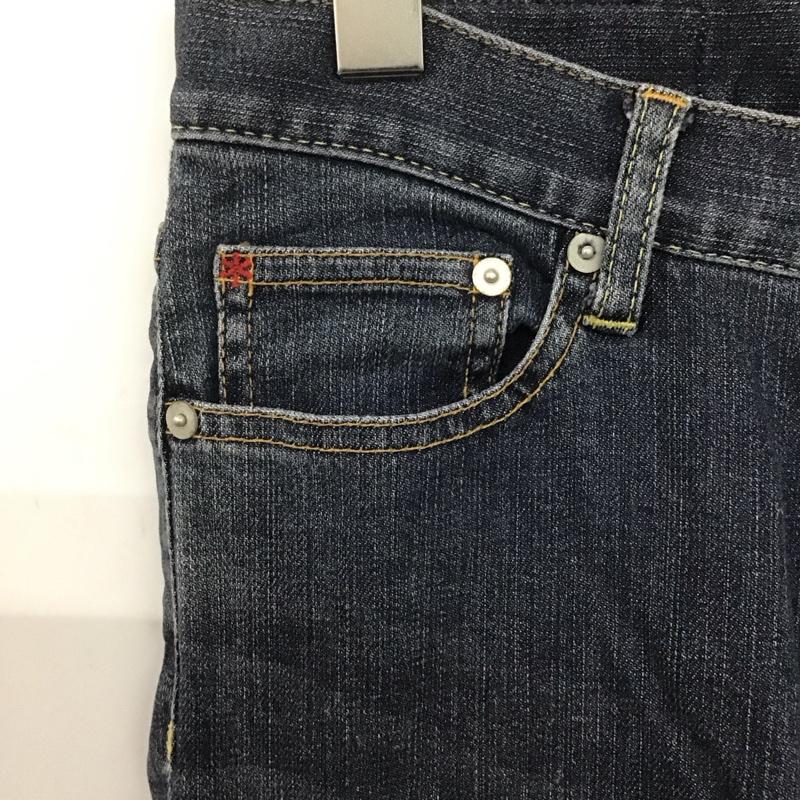 スノーピーク Snow Peak パンツ デニム、ジーンズ S 無地 青 / ブルー /  レディース USED 古着 中古 10140010