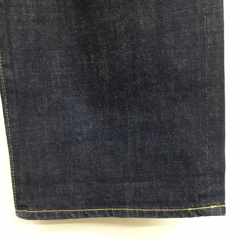 エフエイティー FAT パンツ デニム、ジーンズ デニムパンツ ワイドパンツ ストレートパンツ カジュアルパンツ 無地 インディゴ / インディゴ /  メンズ USED 古着 中古 10115638