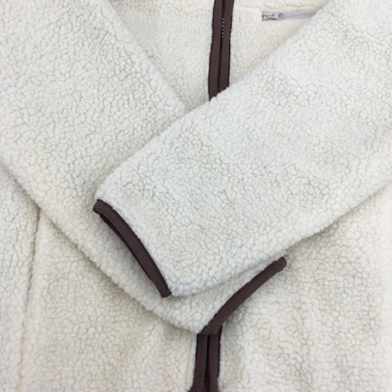 アダムエロペ ADAM ET ROPE  ジャケット、上着 ジャンパー、ブルゾン ADAM ET ROPE　フリースジャケット M ベージュ / ベージュ / X 茶 / ブラウン /  メンズ USED 古着 中古 10120722