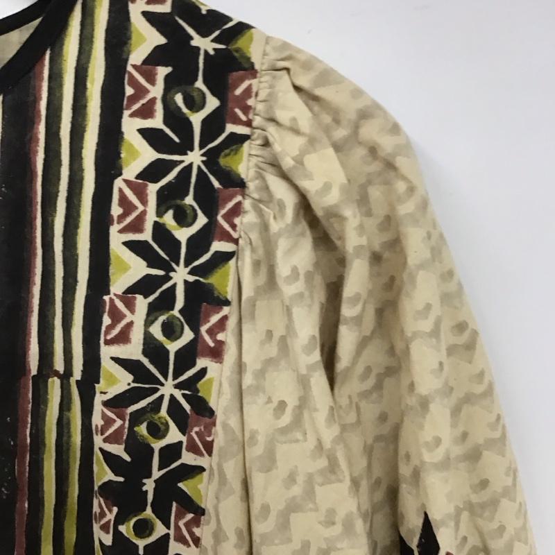 フリーダ Freada ワンピース ロングスカート 総柄 マルチカラー / マルチカラー / X ベージュ / ベージュ /  レディース USED 古着 中古 10129164