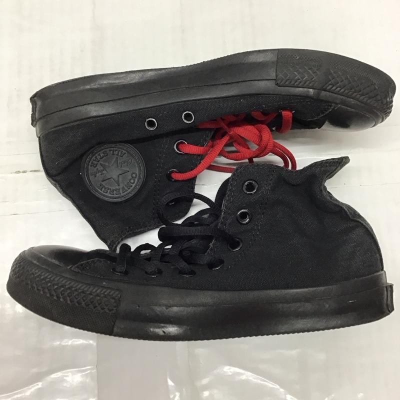 コンバース CONVERSE スニーカー スニーカー Ｍ3310 1209 ハイカット 23.5cm 23.5cm ロゴ、文字 黒 / ブラック /  レディース USED 古着 中古 10118778