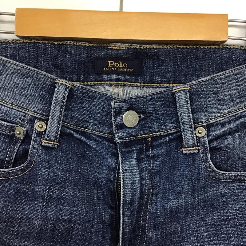 ラルフローレン RALPHLAUREN パンツ デニム、ジーンズ 26インチ 無地 青 / ブルー /  レディース USED 古着 中古 10144011