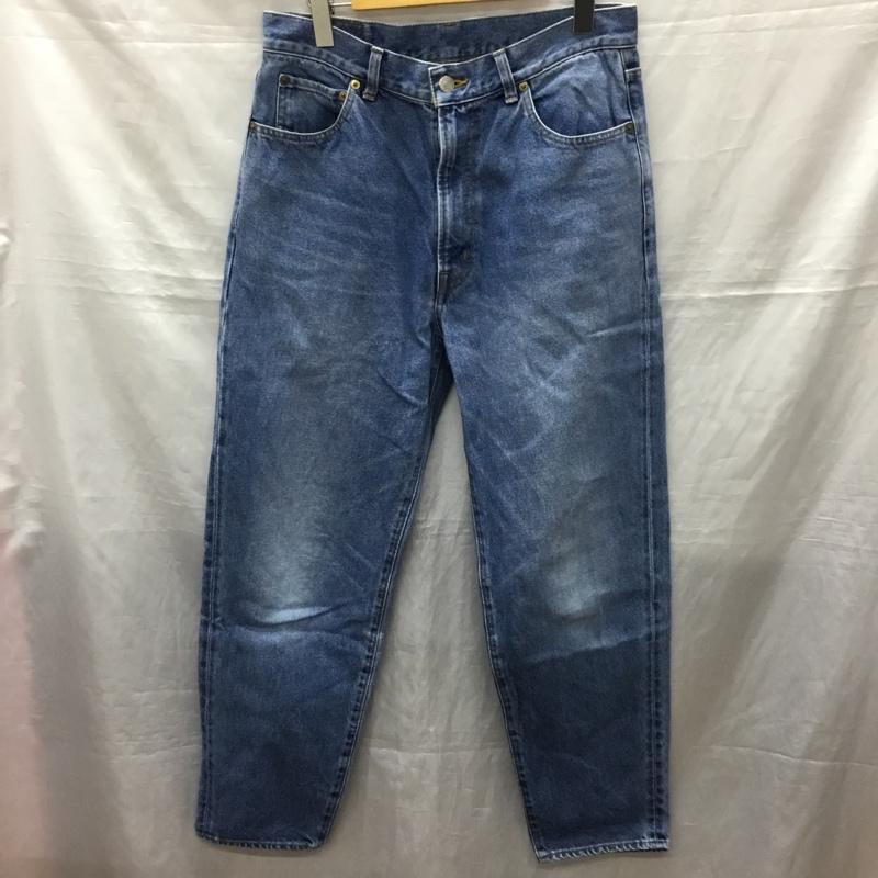 ハーベスティ HARVESTY パンツ デニム、ジーンズ デニムパンツ ストレートパンツ ワイドパンツ カジュアルパンツ 1 無地 インディゴ / インディゴ /  メンズ USED 古着 中古 10121796