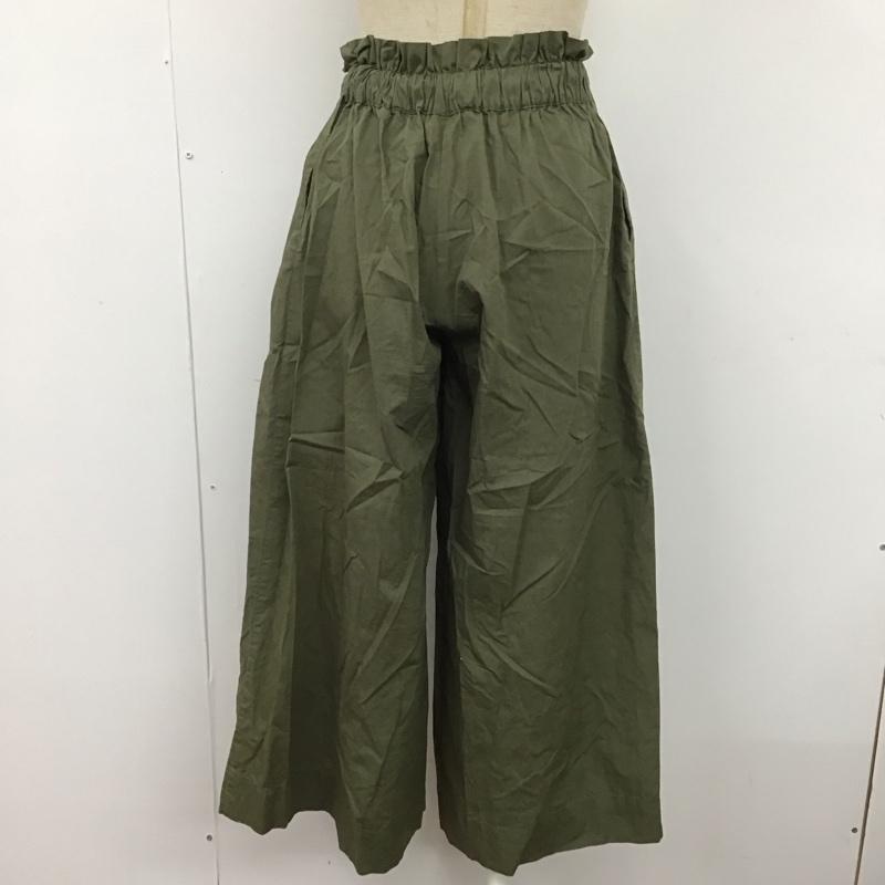 エヘカソポ ehka sopo パンツ ワークパンツ、ペインターパンツ 1402647 FREE 無地 カーキ / カーキ /  レディース USED 古着 中古 10107525