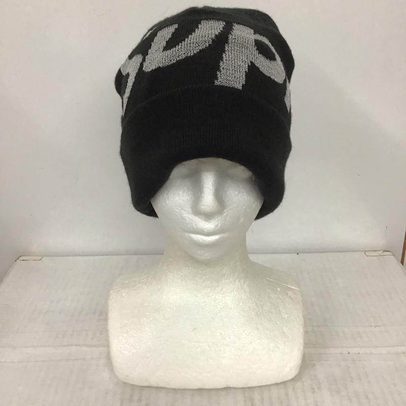 シュプリーム Supreme 帽子 ニット帽 Big Logo Beanie ロゴ、文字 黒 / ブラック /  メンズ USED 古着 中古 10111529