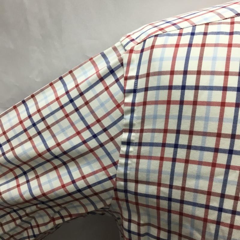 ニューヨーカー NEWYORKER シャツ、ブラウス 長袖 長袖シャツ カラーシャツ ポケットシャツ 長袖カットソー チェックシャツ L チェック マルチカラー / マルチカラー /  メンズ USED 古着 中古 10115118