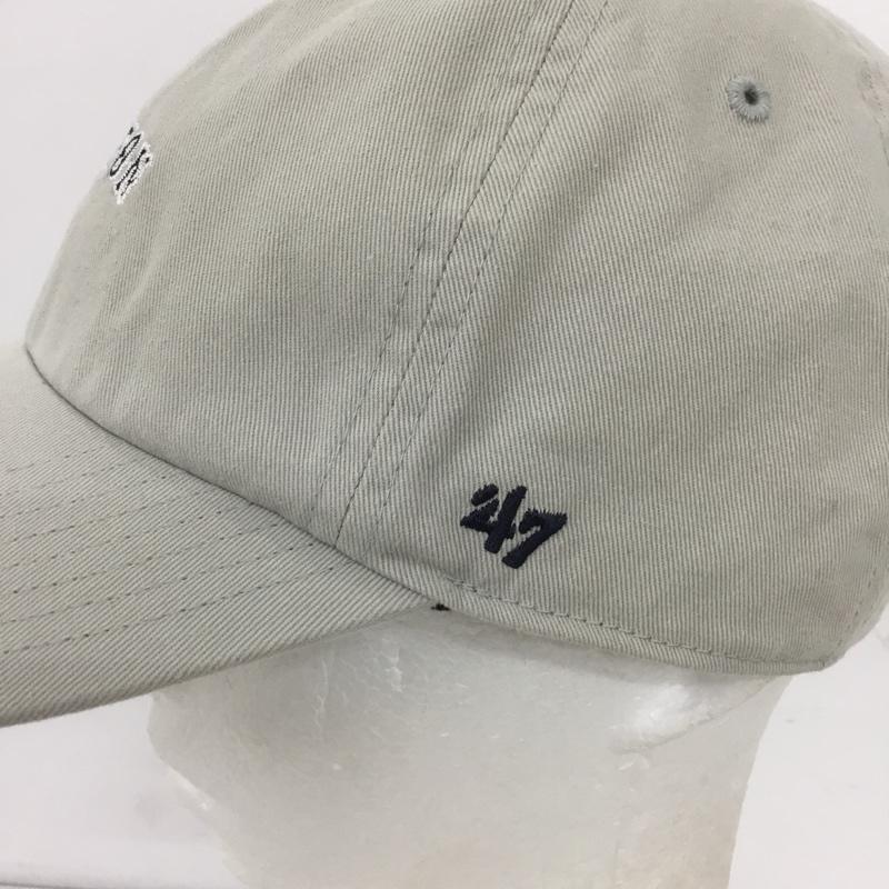 フォーティーセブンブランド 47 Brand 帽子 キャップ BOSTON コットン ロゴ、文字 灰 / グレー /  メンズ USED 古着 中古 10140491
