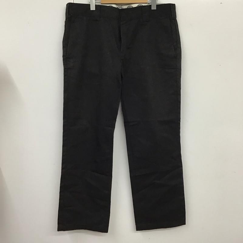 ディッキーズ Dickies パンツ チノパン ロゴ、文字 黒 / ブラック /  メンズ USED 古着 中古 10114628