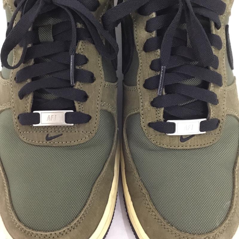 ナイキ NIKE スニーカー スニーカー DH3064-300 AIR FORCE 1 LOW SP UNDEFEATED 27.5cm 箱有 27.5cm ロゴ、文字 カーキ / カーキ / X 黒 / ブラック /  メンズ USED 古着 中古 10130016
